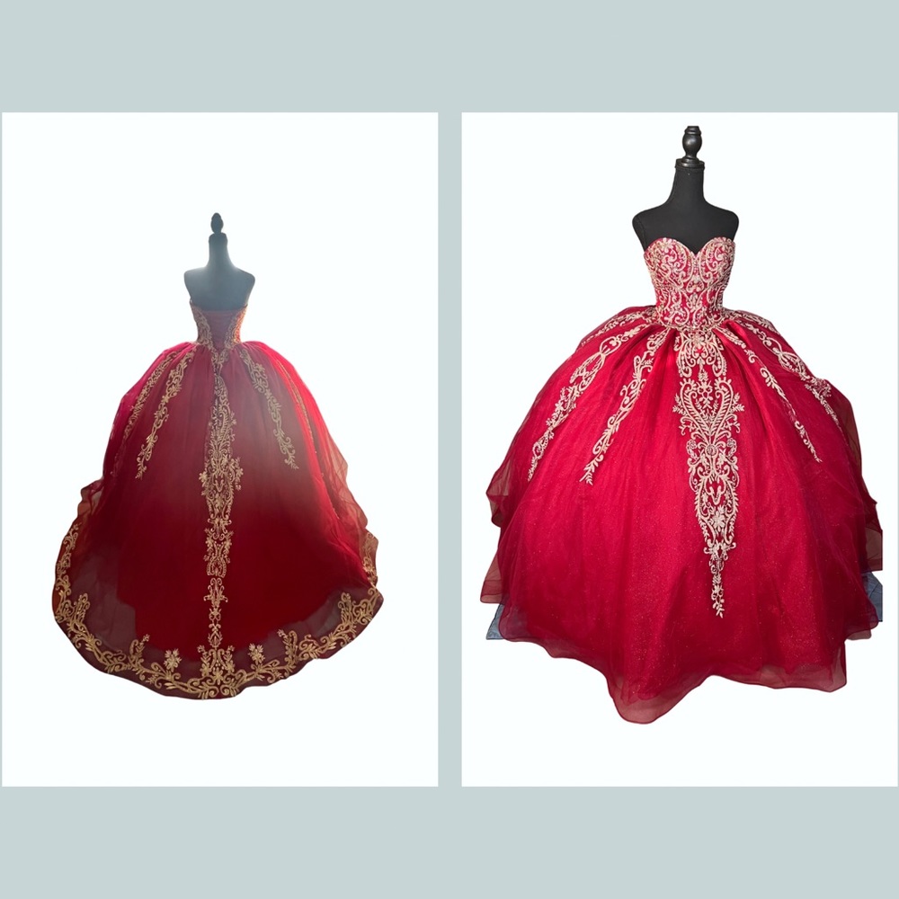Beautiful Dancing Queen Quinceanera Dress package